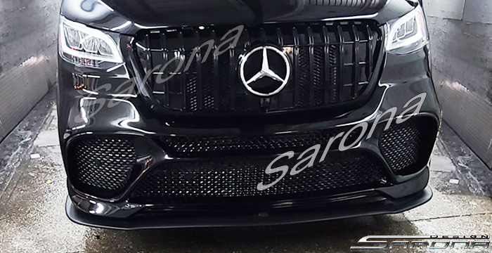 Custom Mercedes Sprinter  Van Front Lip/Splitter (2019 - 2023) - $350.00 (Part #MB-070-FA)